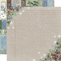 Simple Vintage Fresh Snow - Simple Stories Collection Kit 12"X12"
