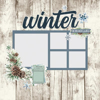 Simple Vintage Fresh Snow - Simple Stories Simple Pages Page Pieces