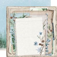 Simple Vintage Fresh Snow - Simple Stories Collection Kit 12"X12"