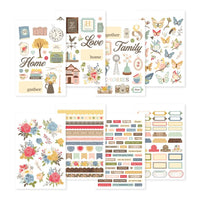 Front Porch - Simple Stories Sticker Book 8/Sheets