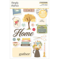 Front Porch - Simple Stories Sticker Book 8/Sheets