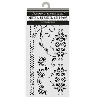 Old Lace Borders - Stamperia Stencil 4.72
