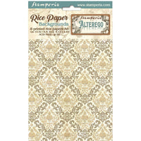 Alterego - Stamperia Assorted Rice Paper Backgrounds A6 8/Sheets