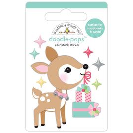 So Endeering, Tinsel Time - Doodlebug Doodle-Pops 3D Sticker