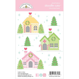 Tiny Tinsel Town, Tinsel Time - Doodlebug Doodle Cuts Dies