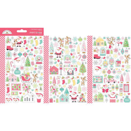 Tinsel Time - Doodlebug Mini Icons Stickers