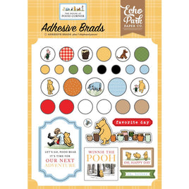 The House At Pooh Corner - Echo Park Decorative Brads