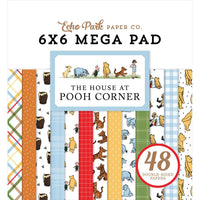 The House At Pooh Corner - Echo Park Double-Sided Cardmakers Mega Paper Pad 6"X6"