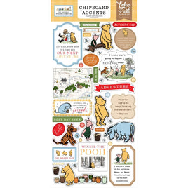 Accents, The House At Pooh Corner - Echo Park Chipboard 6"X13"