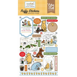 The House At Pooh Corner - Echo Park Puffy Stickers