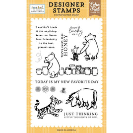 How Lucky Am I - The House At Pooh Corner Stamp Set