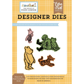 Pooh In the Woods - The House At Pooh Corner Medium Die Set