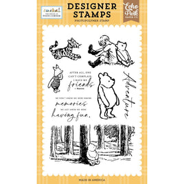 Winnie In The Woods - The House At Pooh Corner Stamp Set