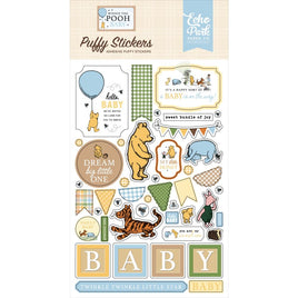 Winnie The Pooh Baby - Echo Park Puffy Stickers