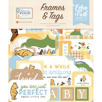 Frames & Tags, Winnie The Pooh Baby - Echo Park Ephemera