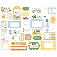 Frames & Tags, Winnie The Pooh Baby - Echo Park Ephemera