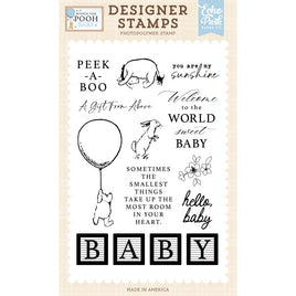 Peek A Boo - Winnie The Pooh Baby Stamp Set