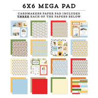 The House At Pooh Corner - Echo Park Double-Sided Cardmakers Mega Paper Pad 6"X6"