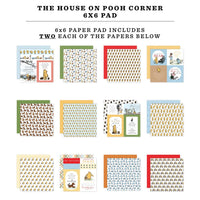 The House At Pooh Corner - Echo Park Double-Sided Paper Pad 6"X6"