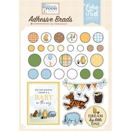 Winnie The Pooh Baby - Echo Park Decorative Brads