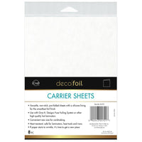 Deco Foil Carrier Sheets 6"X8.5" 8/Pkg