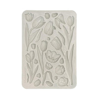 Art Of Travelling Tulips - Stamperia Silicone Mold A5
