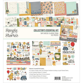 Say Cheese Classic Pooh - Simple Stories Collector's Essential Kit 12"X12"