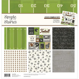 Football - Simple Stories Collection Kit 12"X12"