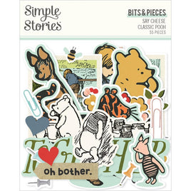 Say Cheese Classic Pooh Bits & Pieces 55/Pkg