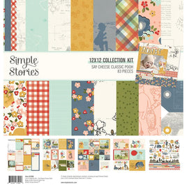 Say Cheese Classic Pooh - Simple Stories Collection Kit 12"X12"