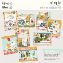 Say Cheese Classic Pooh - Simple Stories Simple Cards Card Kit