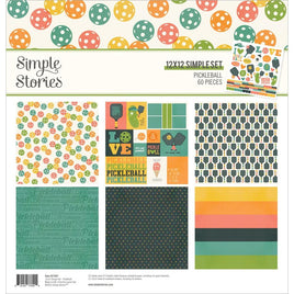 Pickleball - Simple Stories Collection Kit 12"X12"