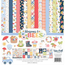 Blossoms And Bees - Echo Park Collection Kit 12"X12"