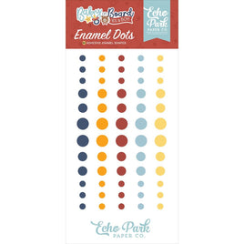 Baby On Board Boy - Echo Park Adhesive Enamel Dots