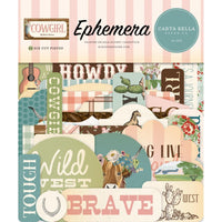 Icons, Cowgirl - Carta Bella Ephemera