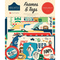 Frames & Tags, Mercantile - Carta Bella Ephemera