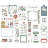 Frames & Tags, On The Farm - Carta Bella Ephemera