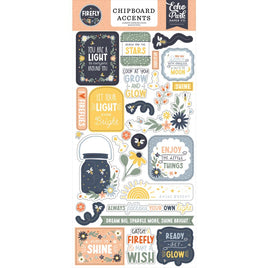 Accents, Firefly - Echo Park Chipboard 6"X13"