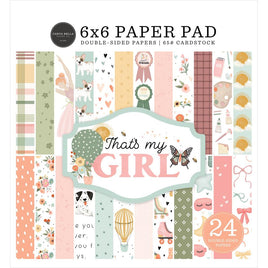 That's My Girl - Carta Bella Double-Sided Paper Pad 6"X6"