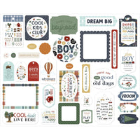 Frames & Tags, That's My Boy - Carta Bella Ephemera