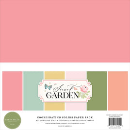 Enchanted Library - Carta Bella Solids Collection Kit 12"X12"