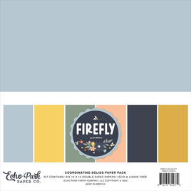 Firefly - Echo Park Solids Collection Kit 12"X12"