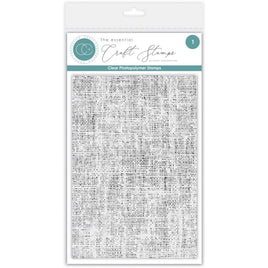 Linen Texture - Craft Consortium Photopolymer Stamp Set