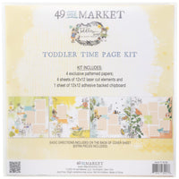 Toddler Time - 49 And Market Page Kit