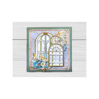 Masquerade Windows - Stamperia Silicone Mould A5