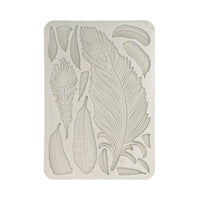 Masquerade Feathers - Stamperia Silicone Mould A5