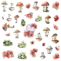 Wonderland Forest Finds - Prima Marketing Ephemera Return To Wonderland 70/Pkg