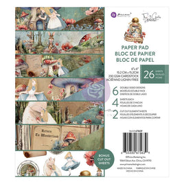 Return To Wonderland - Prima Marketing Double-Sided Paper Pad 6"X6" 26/Pkg