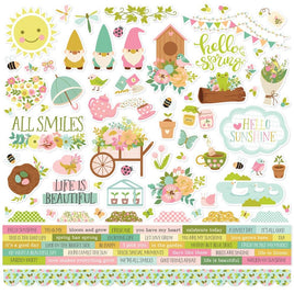 Tea Garden - Tea Garden Cardstock Stickers