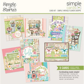 Simple Vintage Flower Shoppe - Simple Stories Simple Cards Card Kit